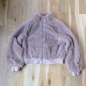 *Last Chance* Blush Pink Cozy Shaggy Jacket